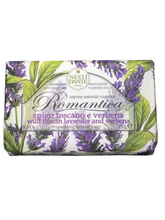 Nesti dante sapone da bagno romantica wild tuscan lavanda e verbena 250 g