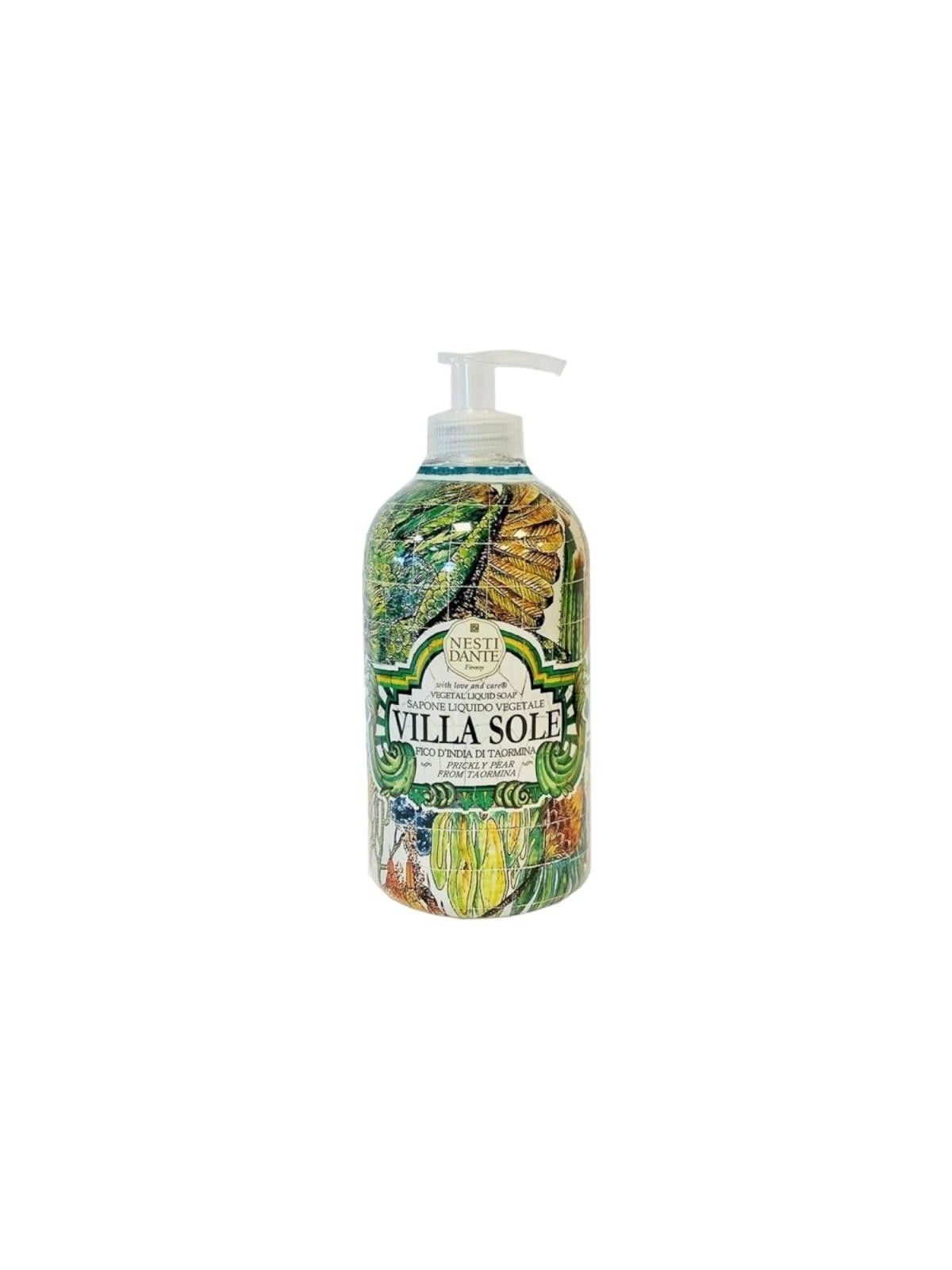 Nesti dante sapone liquido villa sole fico d'india sapone liquido vegetale 500ml