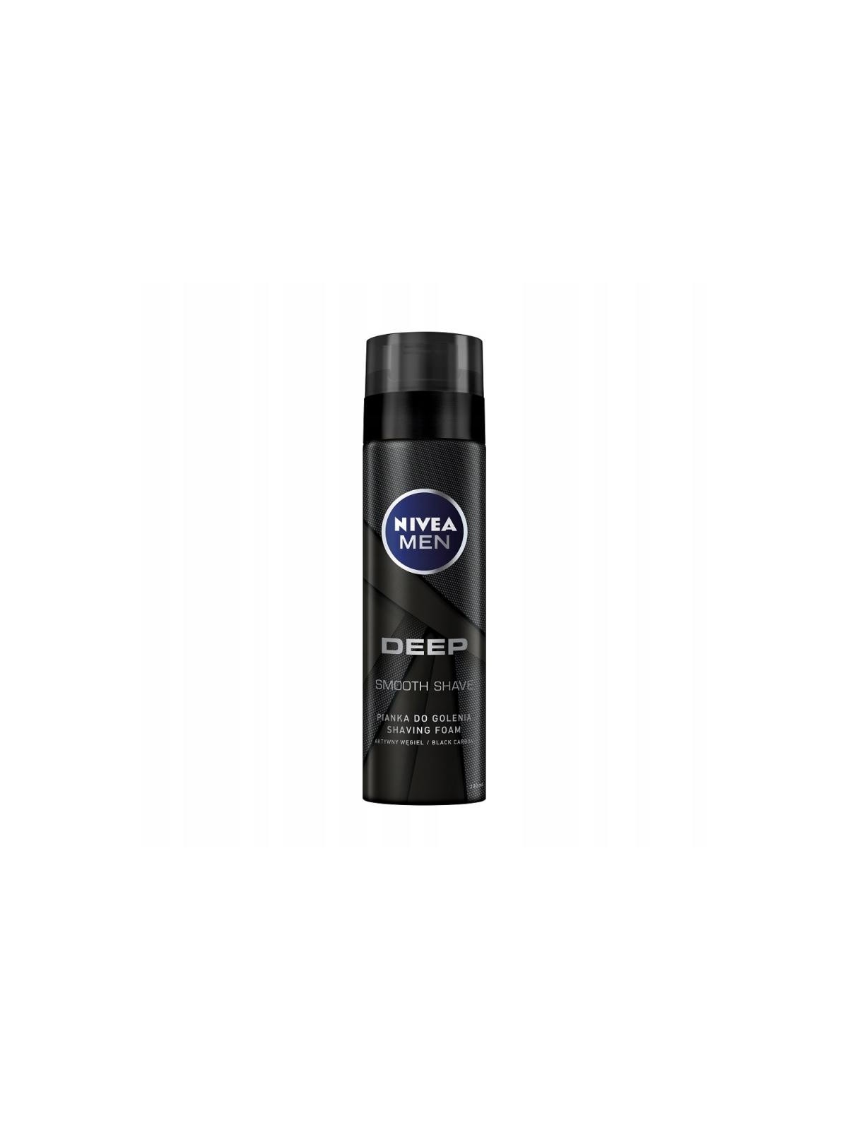 Nivea schiuma da barba profonda per uomo 200 ml