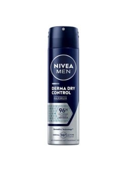 Nivea spray antitraspirante per uomo men derma dry control 150 ml