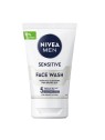 Nivea gel detergente viso men sensitive face wash 100 ml