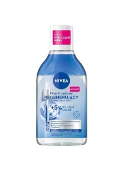 Nivea fluido micellare struccante per pelli sensibili e stanche rigenerante 400ml
