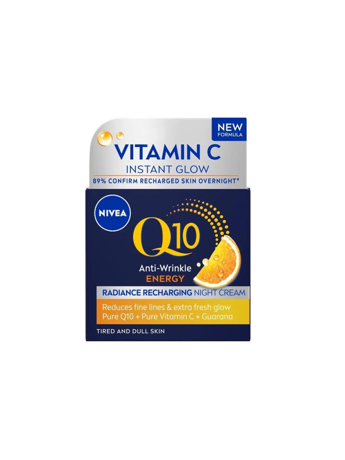 Nivea crema antirughe q10 energy per la rigenerazione del seno 3x antiossidanti 50 ml