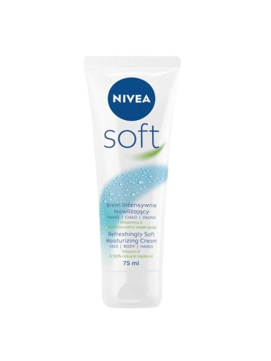 Nivea crema idratante intensiva morbida per viso, corpo e mani 75 ml