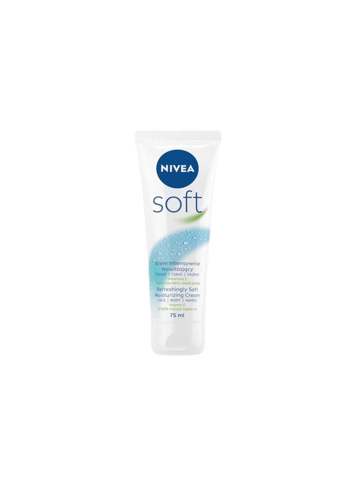 Nivea crema idratante intensiva morbida per viso, corpo e mani 75 ml