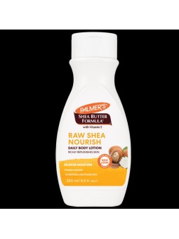 Palmer's shea formula raw shea body lotion, lozione corpo con burro di karité 250 ml