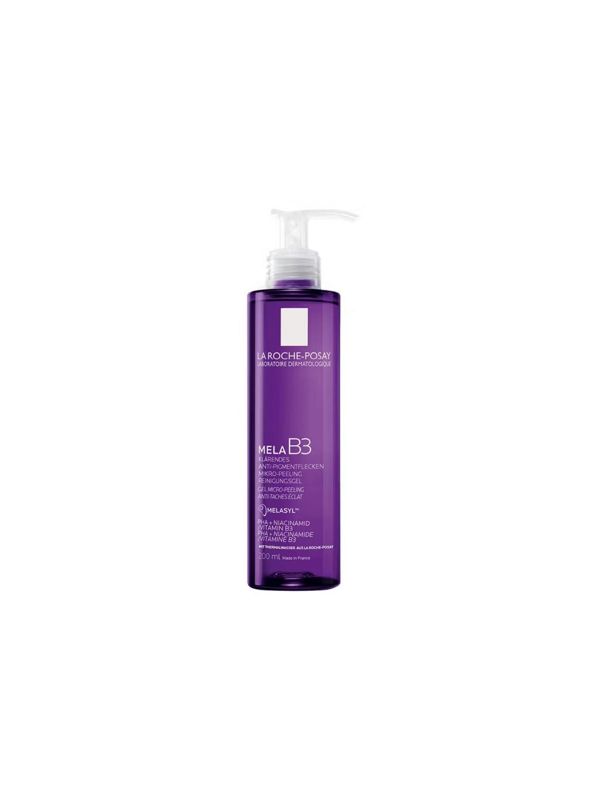 La roche-posay mela b3 gel detergente micro-peeling contro le discromie 200ml