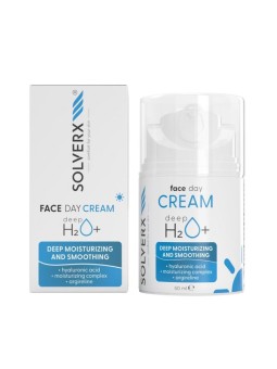 Solverx crema giorno deep h2o+ 50 ml