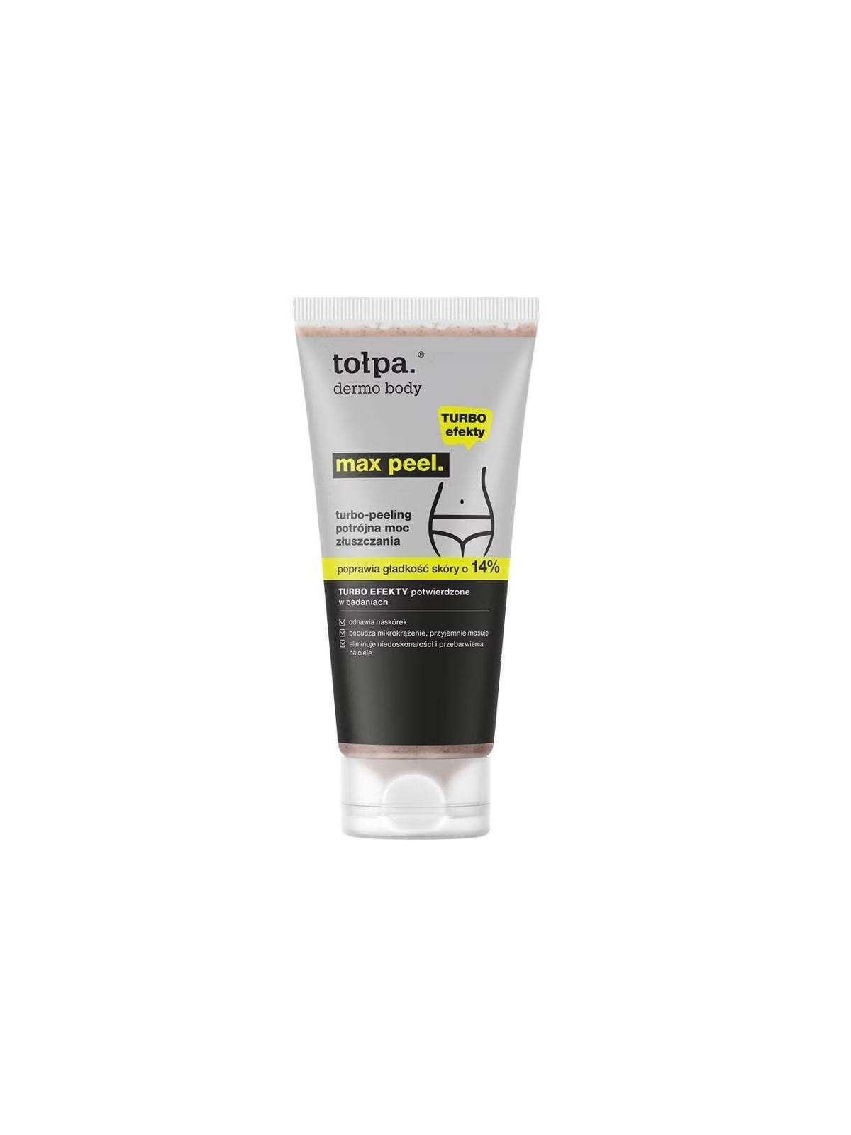 Tołpa dermo body max peel turbo-peeling 200 ml