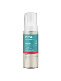 Tołpa dermo face sebio+ schiuma detergente viso aha + lha 150 ml