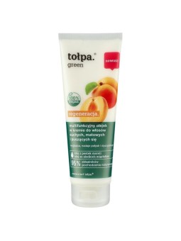 Tołpa olio multifunzionale rigenerante verde in crema per capelli secchi, opachi e crespi 125 ml