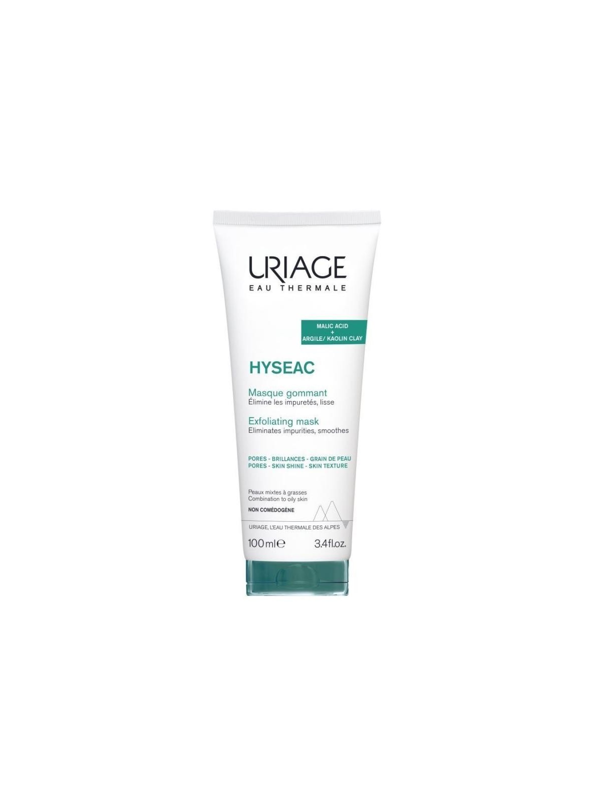 Uriage maschera esfoliante hyseac exfoliating mask maschera esfoliante viso 100 ml
