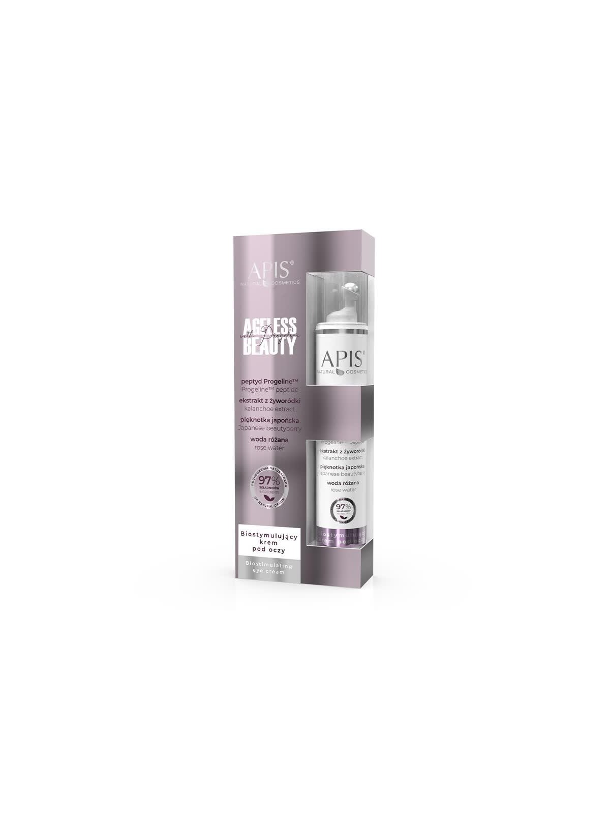 Apis crema contorno occhi biostimolante ageless beauty con progelina 10 ml