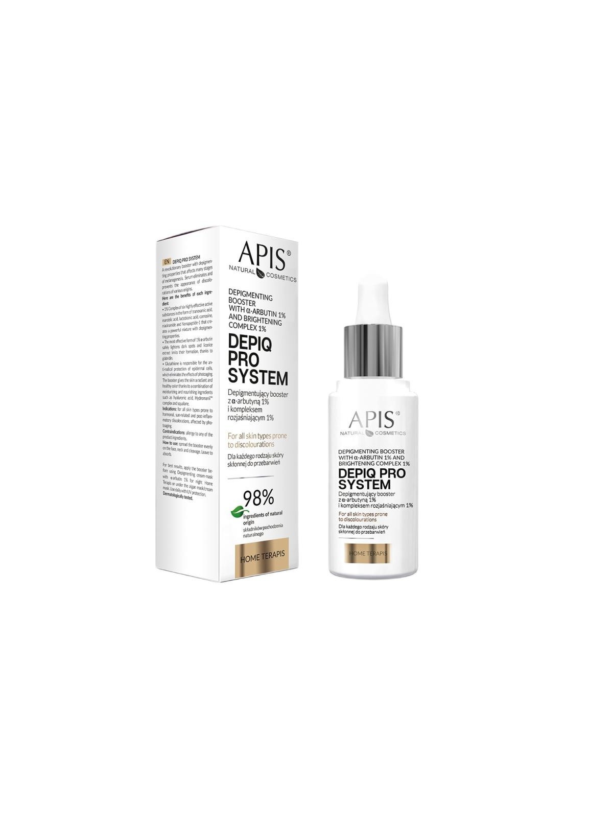 Apis depiq pro system booster depigmentante per il viso 30 ml