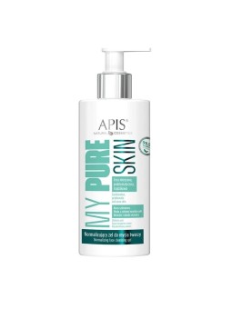 Apis my pure skin gel detergente viso normalizzante 300 ml