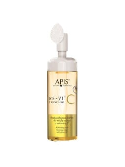 Apis re-vit c home care schiuma viso illuminante con vitamina c 150 ml
