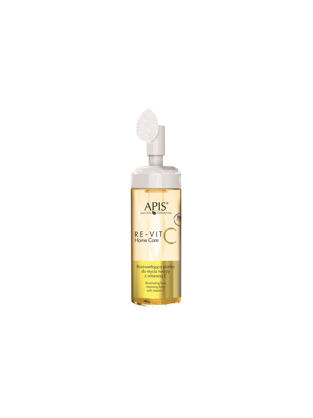 Apis re-vit c home care schiuma viso illuminante con vitamina c 150 ml
