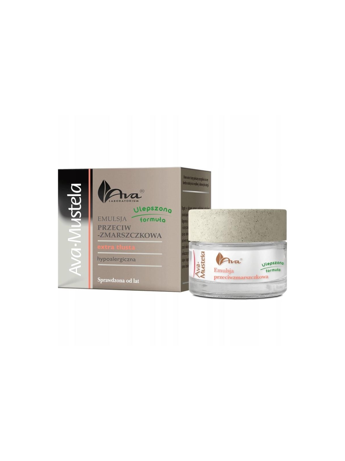 Ava laboratorium ava-mustela emulsione antirughe extra grassa 50ml