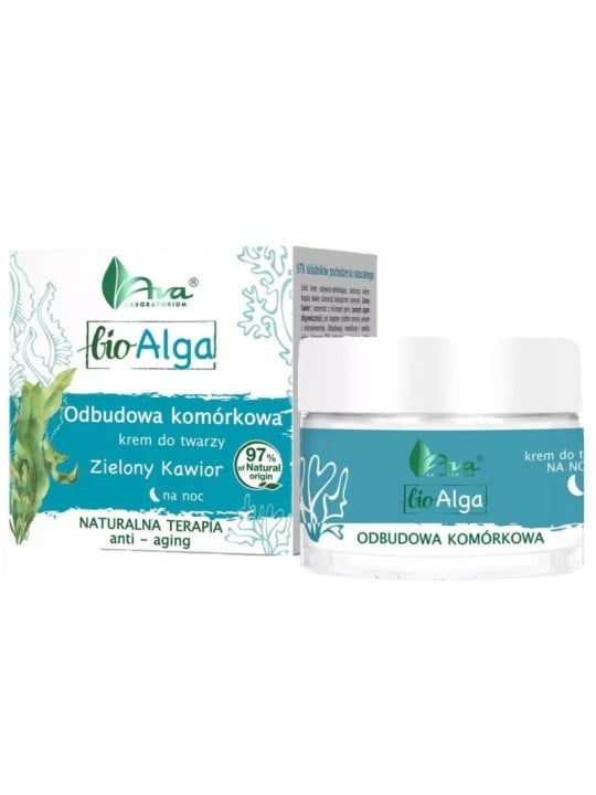 Ava laboratorium crema viso notte bio alga 2 rigenerazione cellulare 50ml