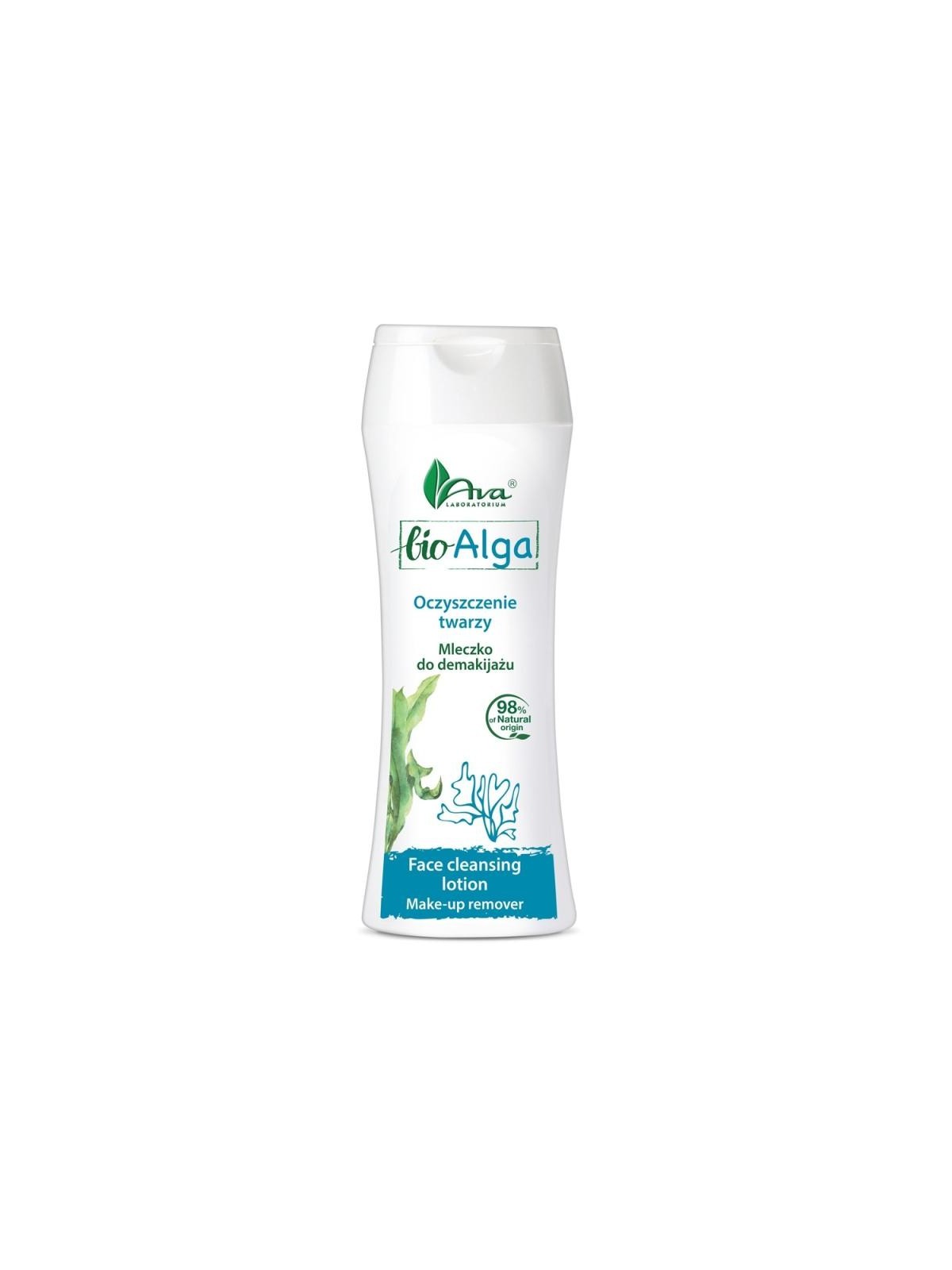 Ava laboratorium latte struccante viso bio alga 2 200ml