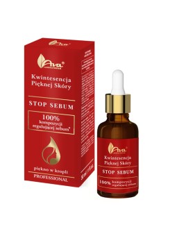 Ava laboratorium quintessence of beautiful skin stop sebum siero viso normalizzante 30 ml