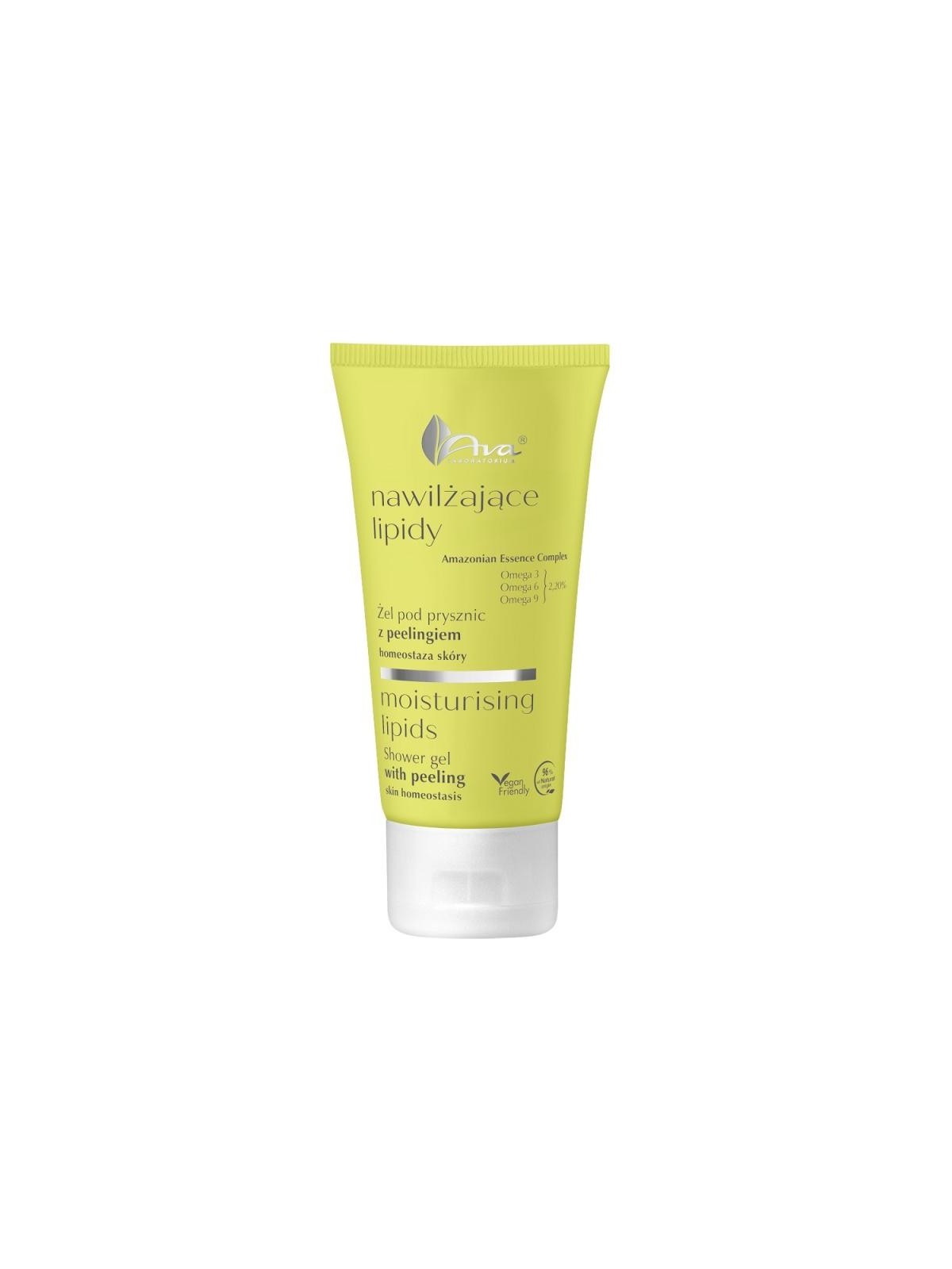 Ava laboratorium docciaschiuma lipidi idratanti con peeling 150ml