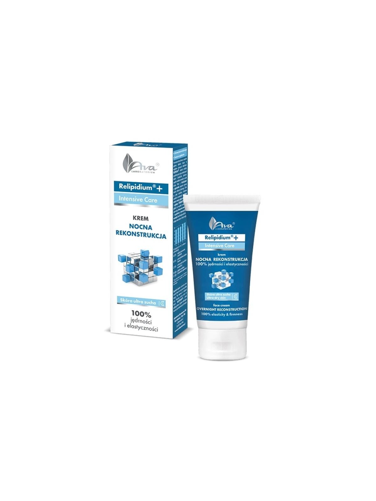 Ava laboratorium relipidium intensive care crema viso ricostruttiva notte 50ml