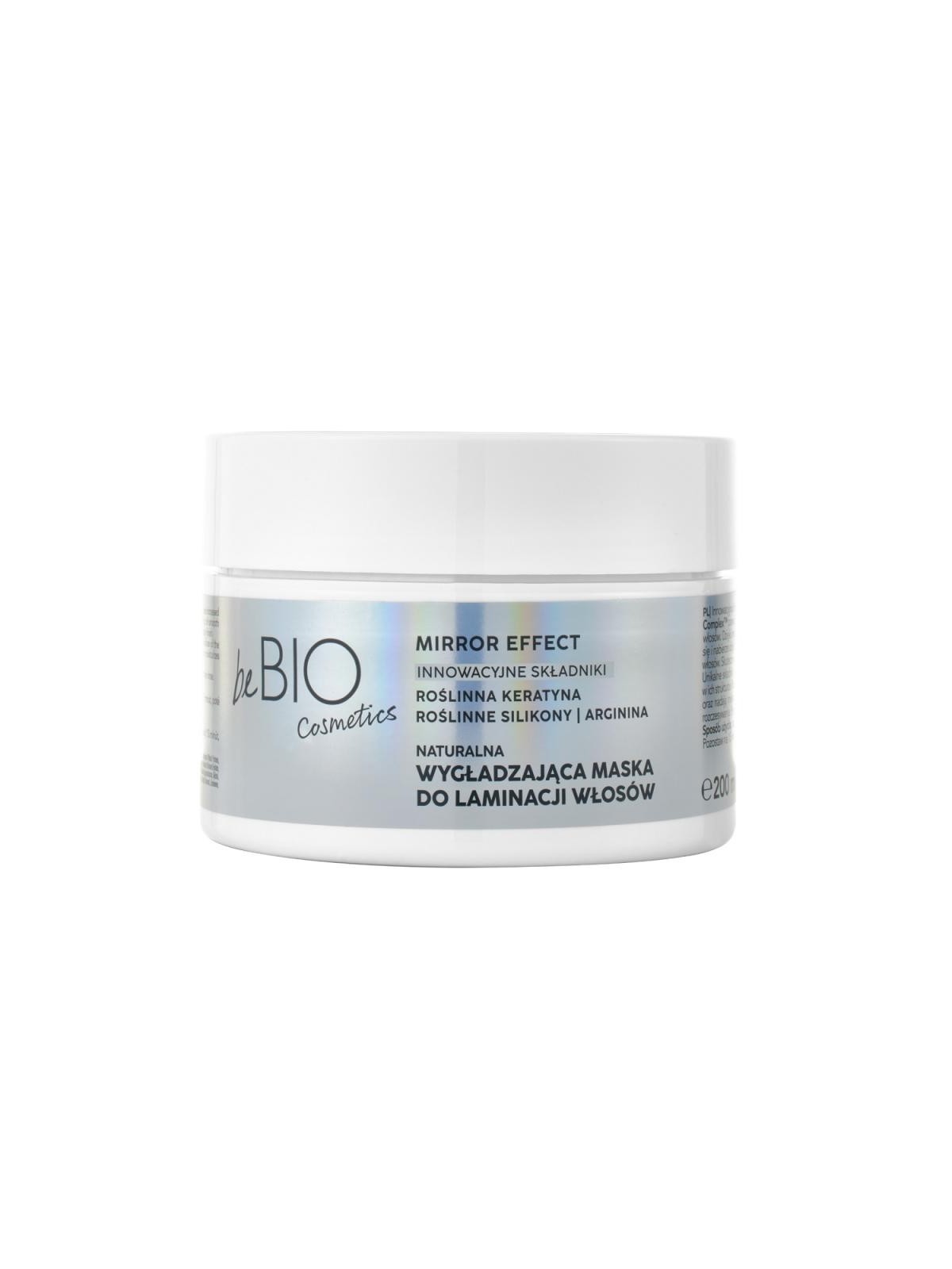 Be bio baby hair complex mirror effect maschera lisciante naturale per laminazione dei capelli 200 ml