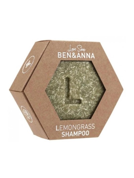 Ben&anna shampoo alla citronella, saponetta da 60 g