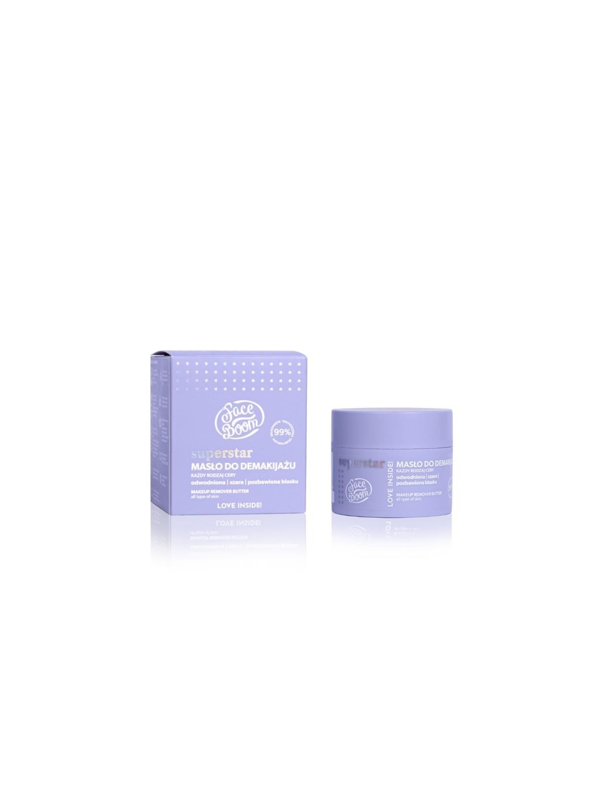 Face boom burro struccante superstar 40 g