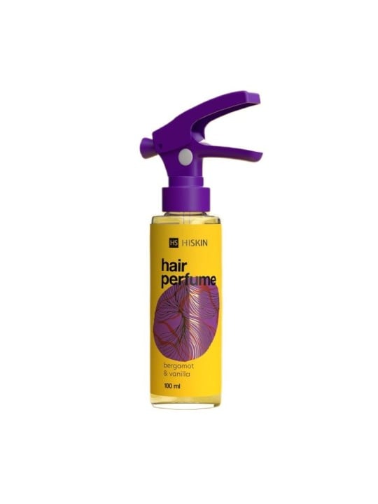 Hiskin profumo per capelli profumo per capelli bergamotto e vaniglia 100ml