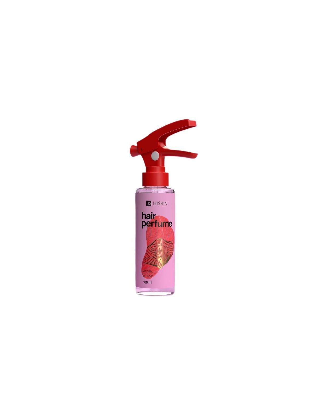 Hiskin profumo per capelli vaniglia e rosa 100 ml