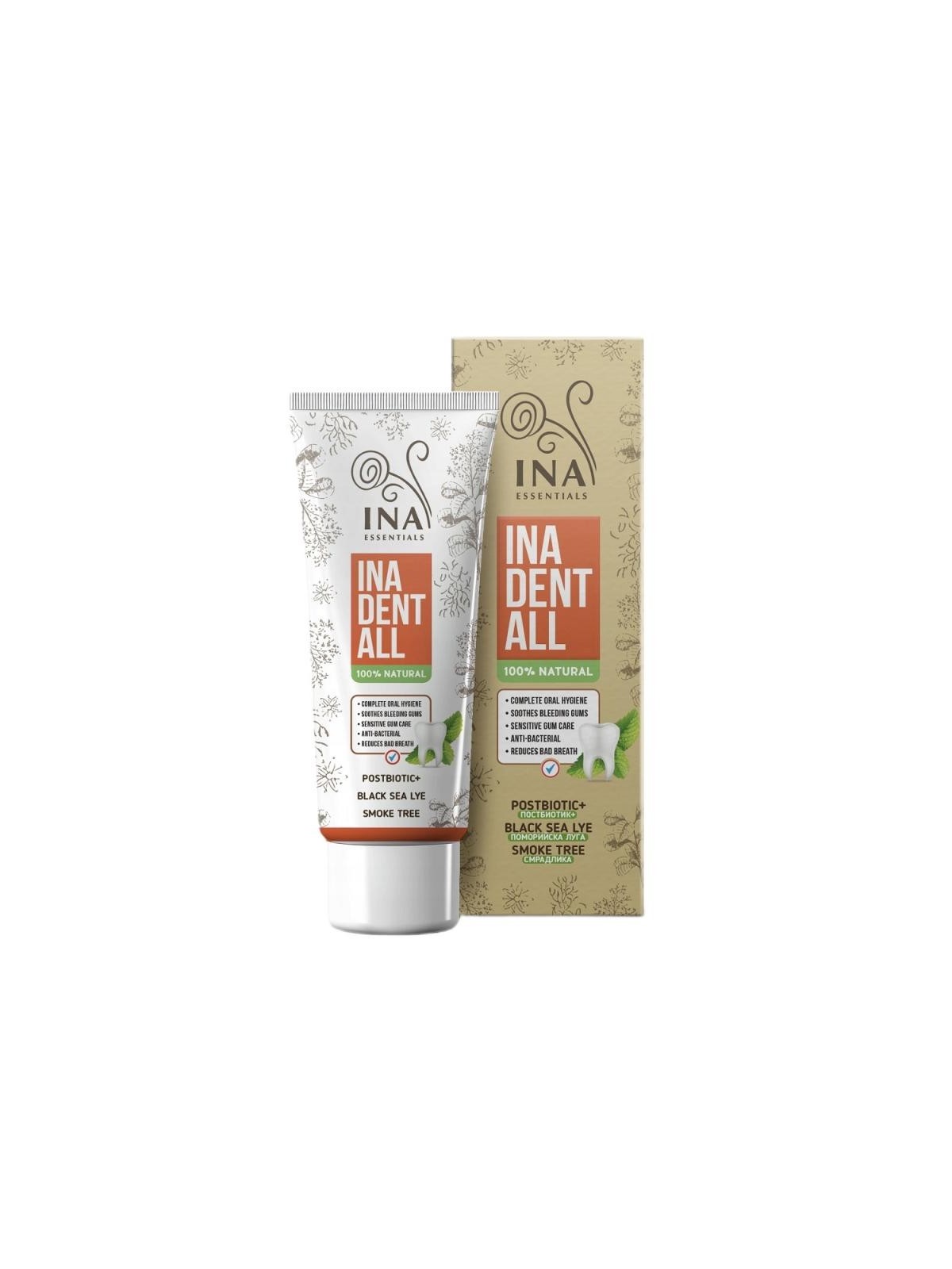 Ina essentials ina dent - dentifricio completamente naturale senza fluoro 75 ml