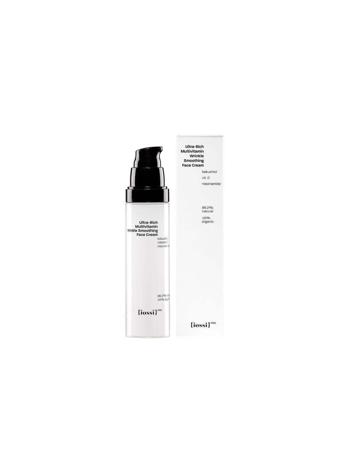 Iossi siero viso levigante antirughe multivitaminico ultra-ricco, crema viso levigante con retinolo 50 ml