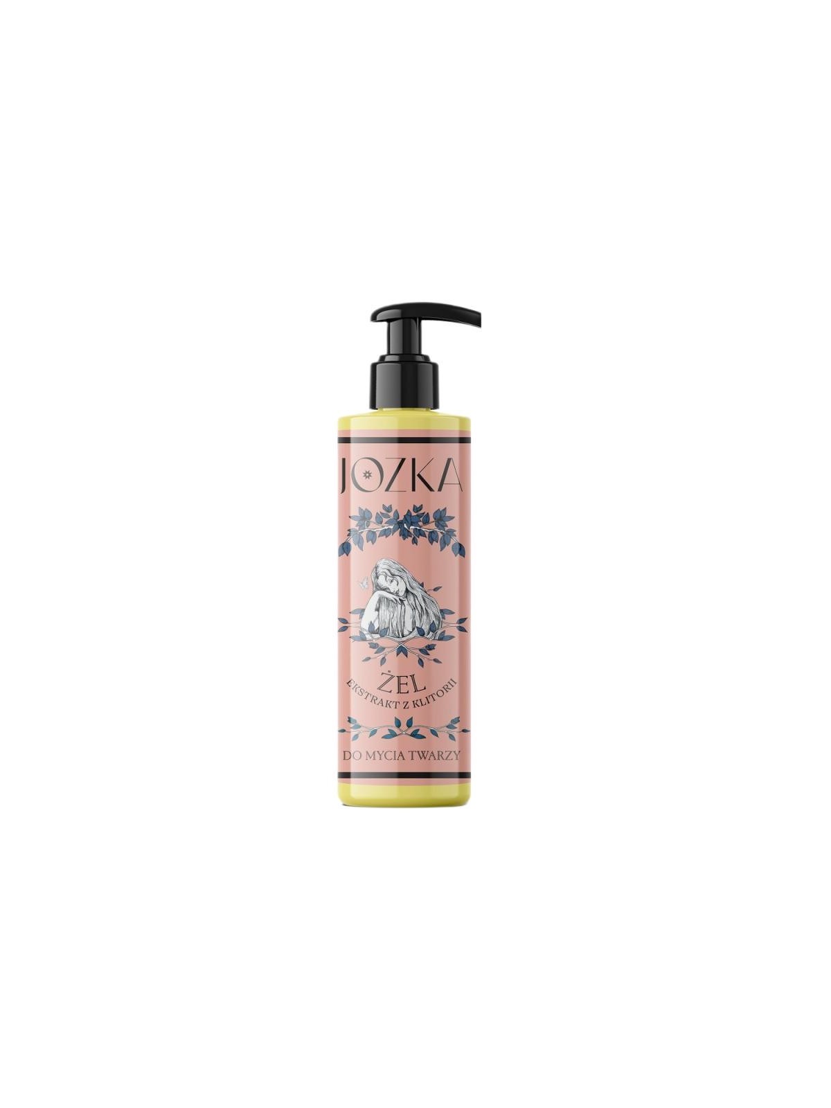 Jozka gel detergente viso all'estratto di clitoride 200 ml