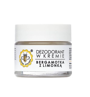 Miodowa mydlarnia deodorante alla crema di bergamotto e lime 55 g