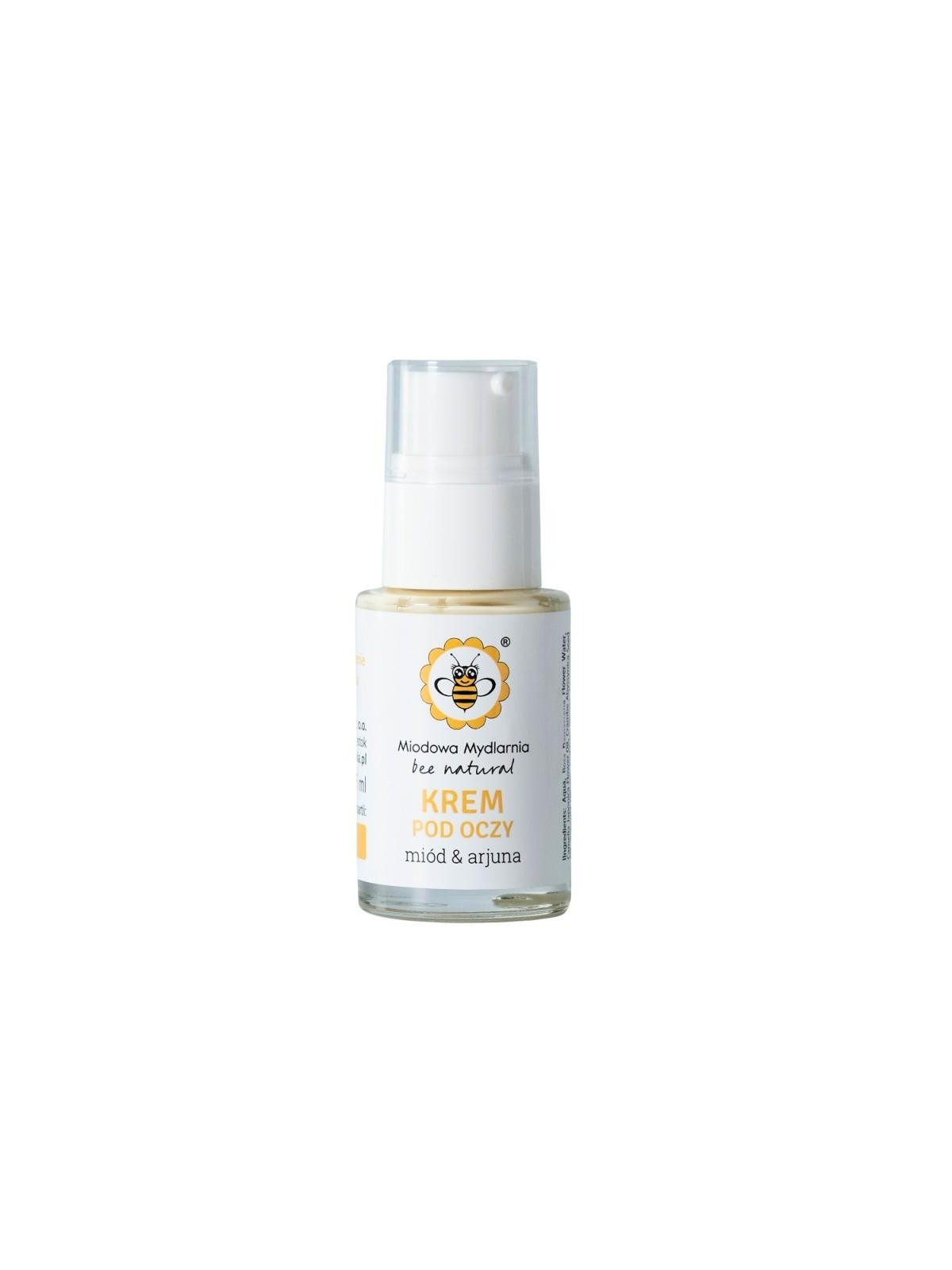 Miodowa mydlarnia crema contorno occhi miele e arjuna 15 ml