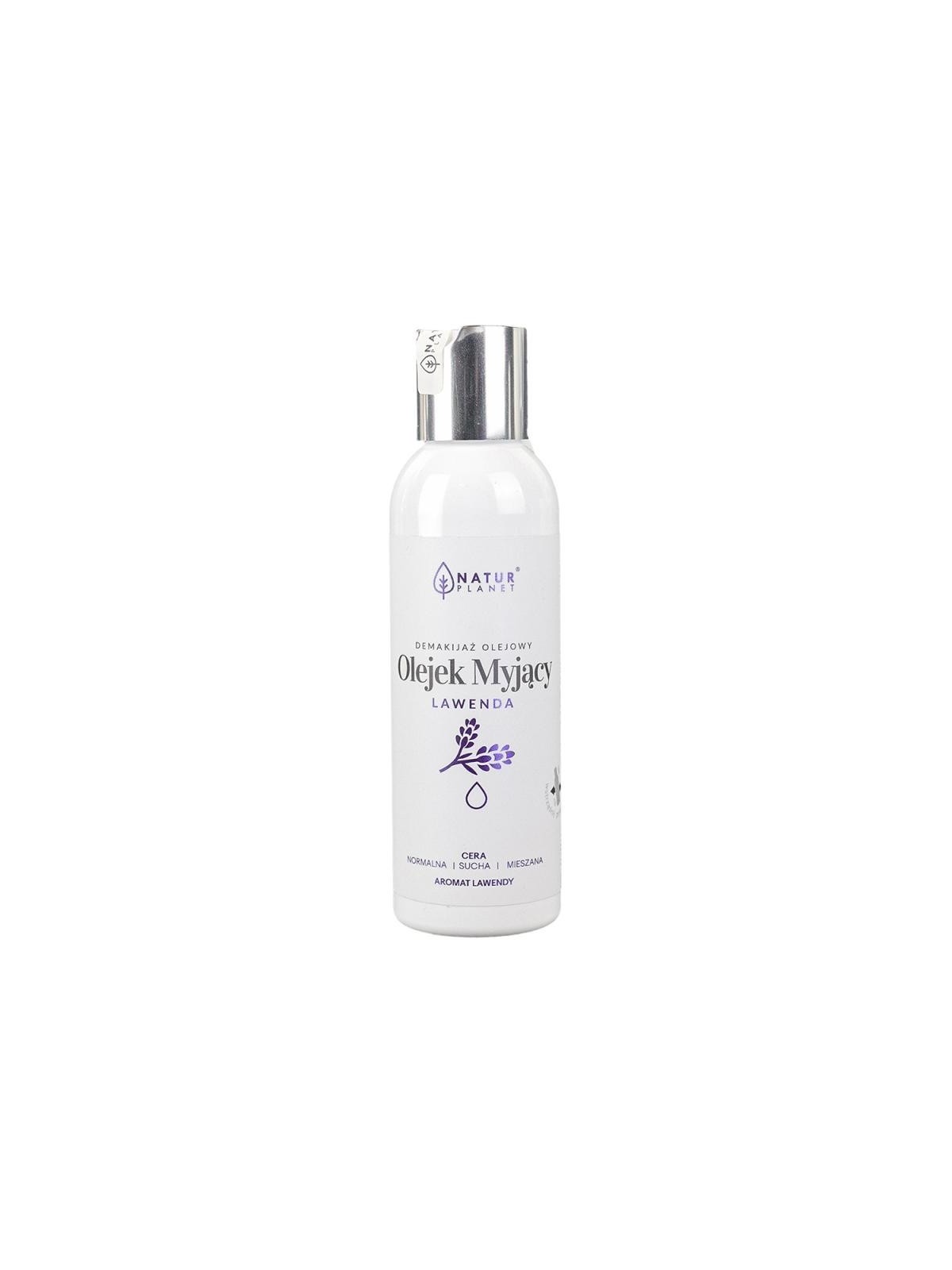 Natur planet olio detergente viso alla lavanda per struccarsi 150 ml