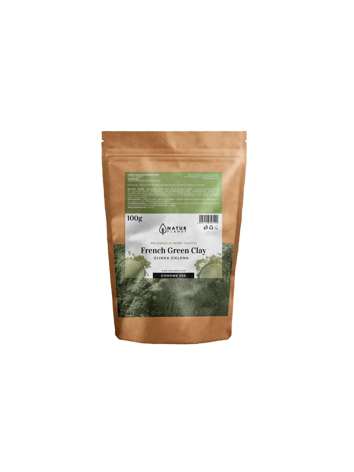 Natur planet argilla verde 100g