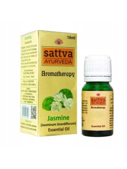 Sattva olio essenziale per aromaterapia olio essenziale di gelsomino 10 ml
