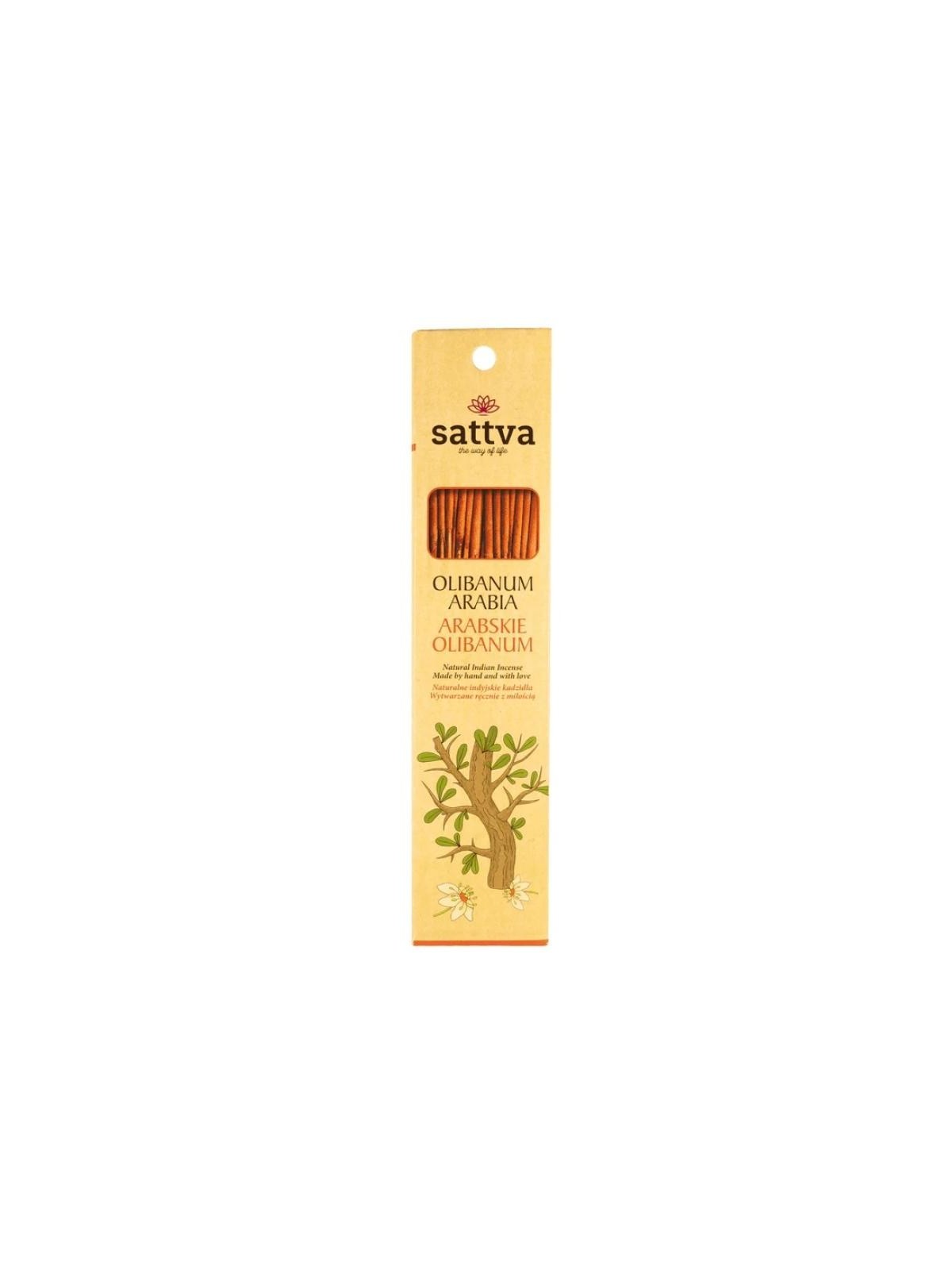 Sattva bastoncini di incenso indiano olibanum arabia 30g