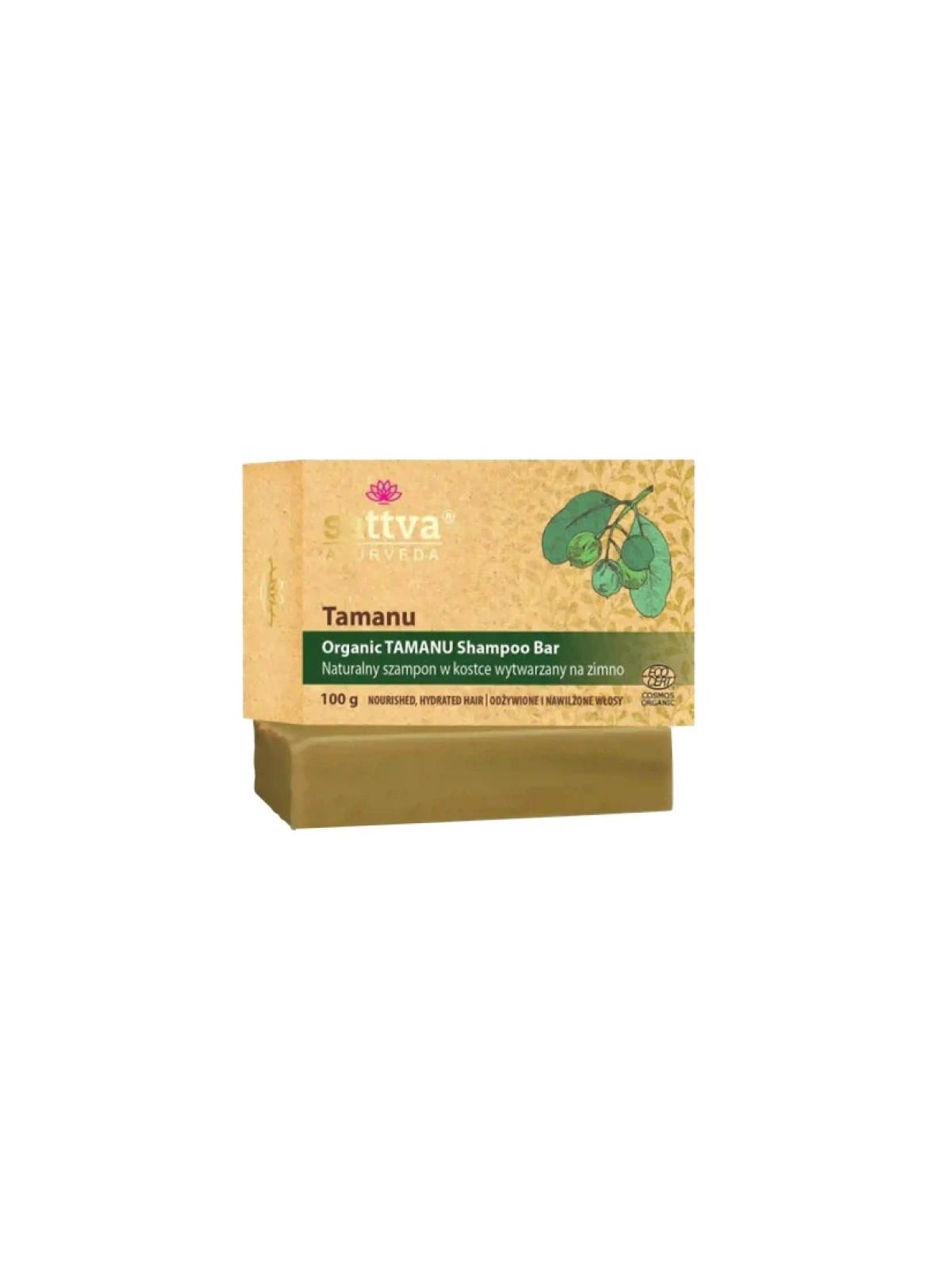 Sattva shampoo solido al tamanu biologico 100 g