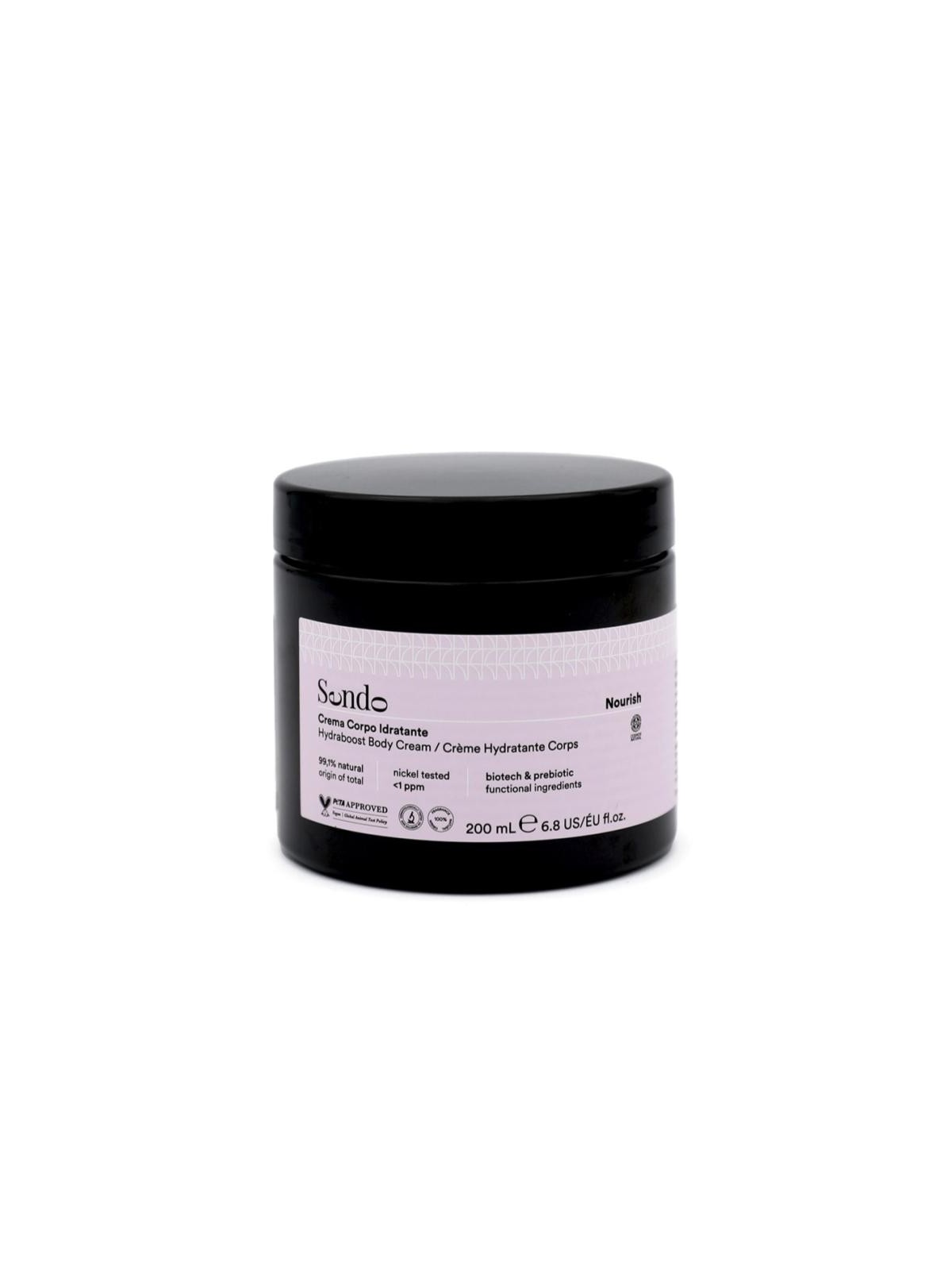 Sendo crema corpo idratante e nutriente per la cura della pelle 200 ml