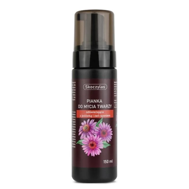 Skoczylas schiuma detergente viso rinfrescante con echinacea e ginseng 150ml