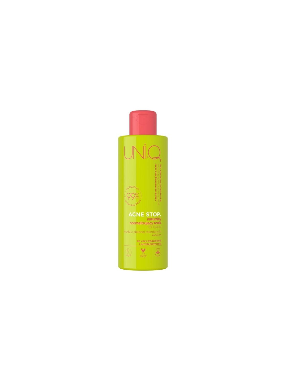 Uni.q acne stop. Tonico viso normalizzante 200 ml