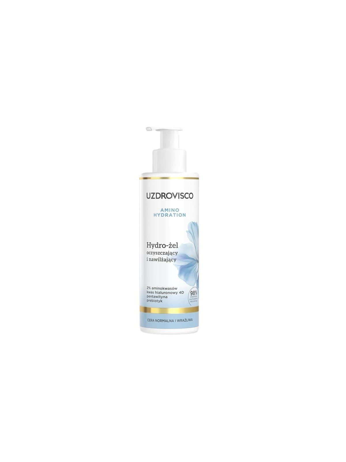 Uzdrovisco amino hydration idrogel detergente e idratante 200 ml