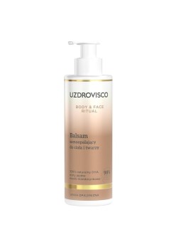 Uzdrovisco body & face ritual lozione autoabbronzante per corpo e viso 200 ml