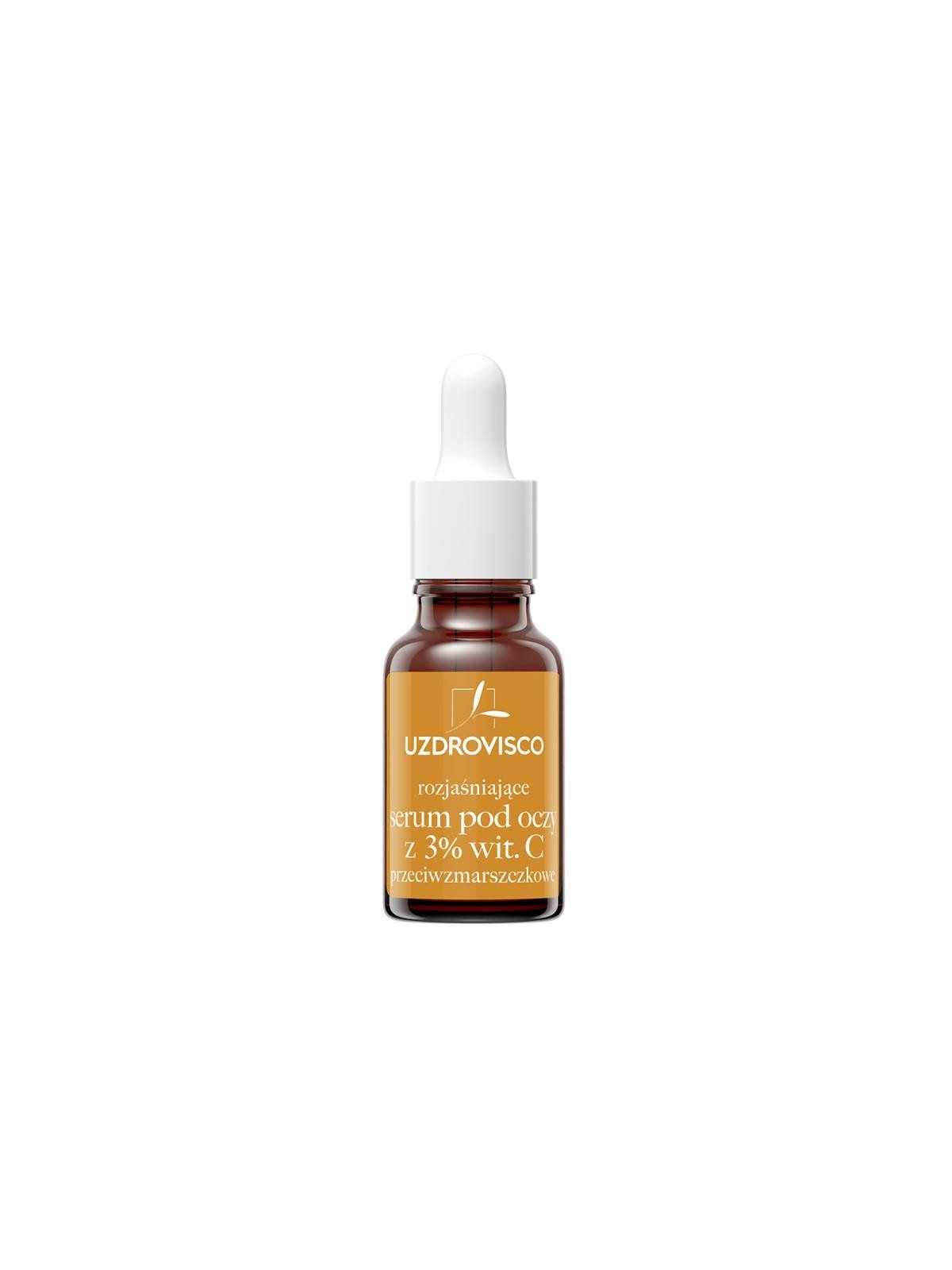 Uzdrovisco siero contorno occhi eyebright con vitamina c 3% 15 ml