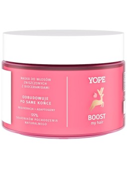 Yope maschera boost my hair per capelli danneggiati con bioceramidi 250 ml