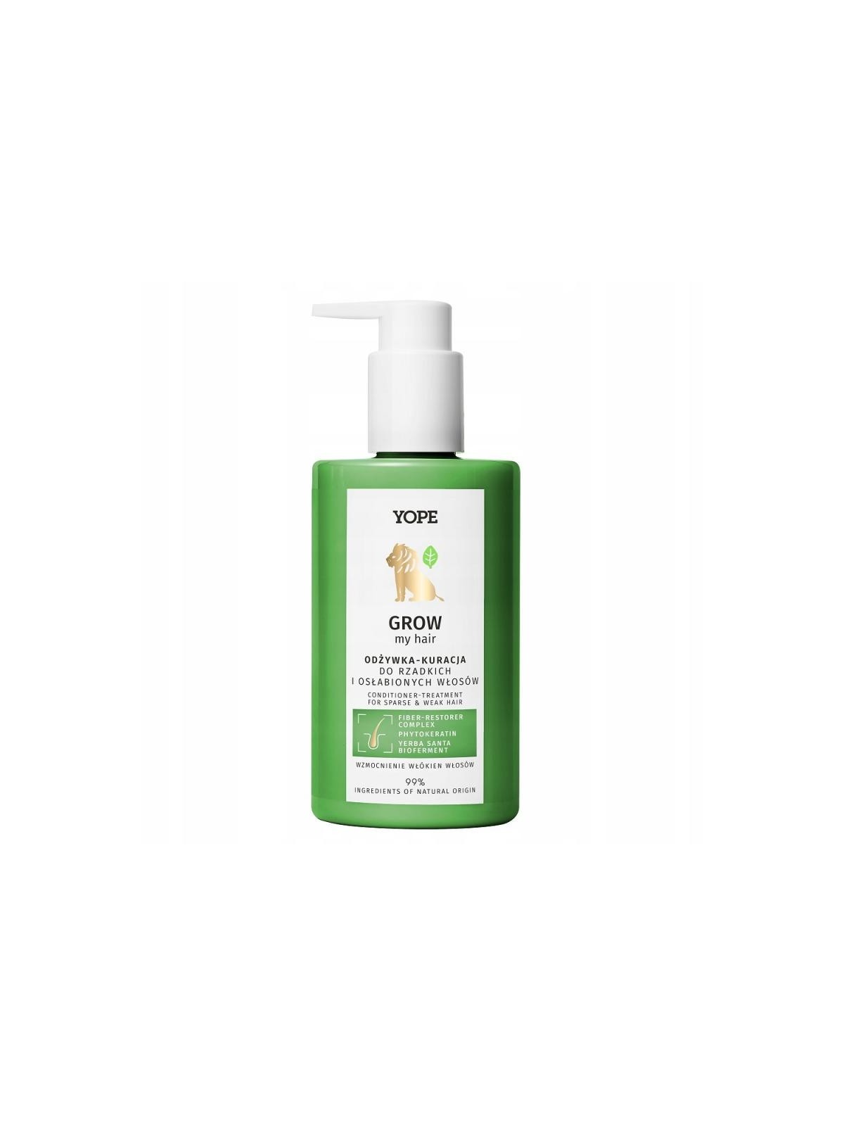 Yope balsamo/trattamento per capelli grow my hair 300 ml
